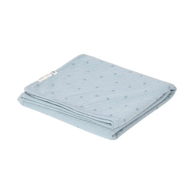 Little Dutch Pure Babydecke - 70 x 100 cm - Denim Blue