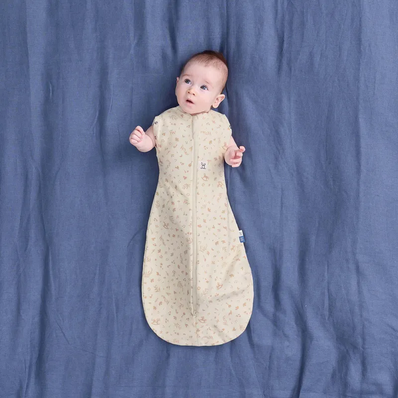 Ergopouch Cocoon Puckschlafsack – 0–3 Monate – TOG 1,0 – Jersey – Lullaby