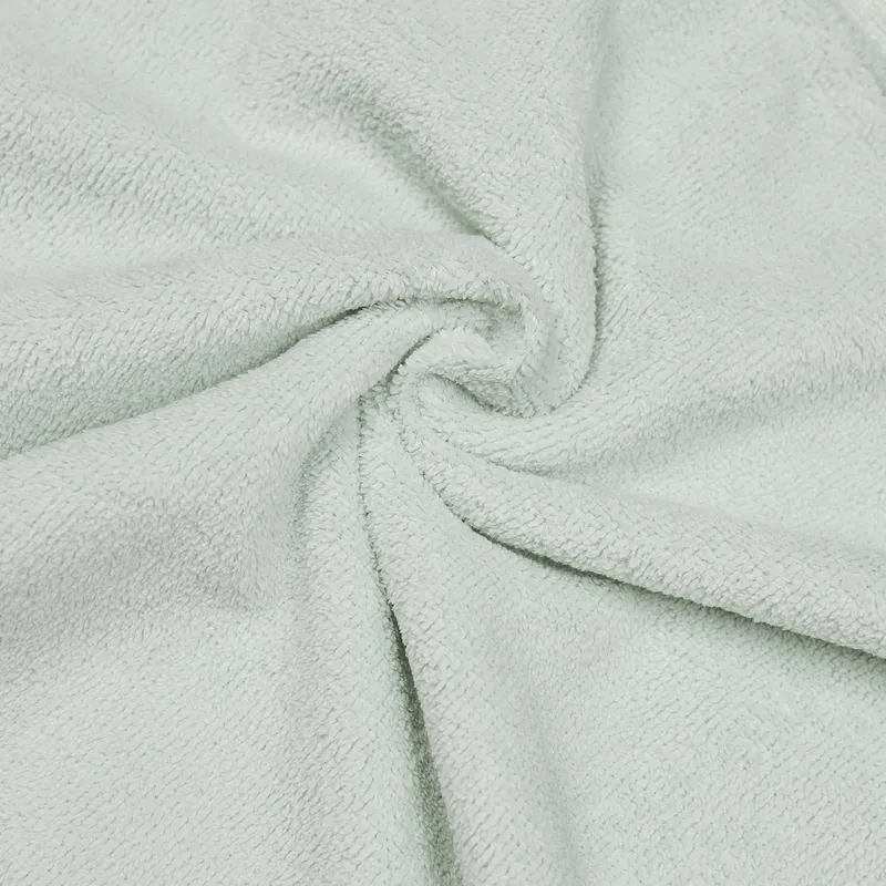 Bamboom New Born Badecape mit Ohren + Waschlappen - Sky Grey