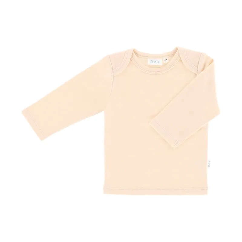 DAY T-Shirt Langarm – Apricot – Gr. 62/68