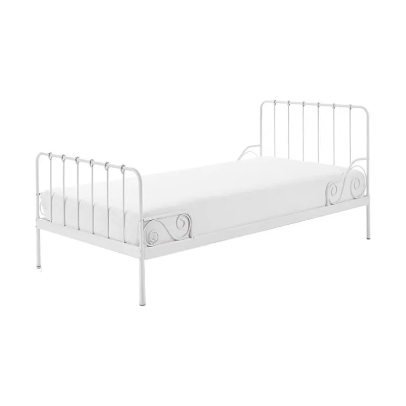 Vipack Metallbett Alice, Weiß, 90 x 200 cm