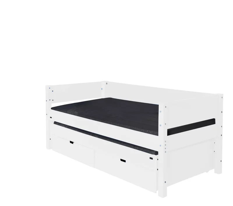 Manis-h Kombibett mit Lattenrost und Schubladen – LUNA – 90 x 200 cm