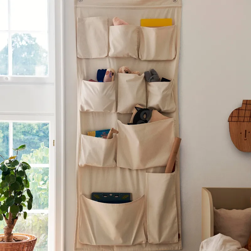 Canvas XL Wall Pockets - Off-white 1104266380