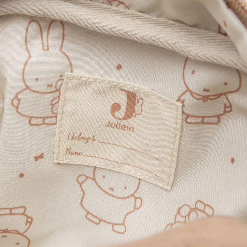 Jollein Miffy Moments Etui - Velvet - Light Terra