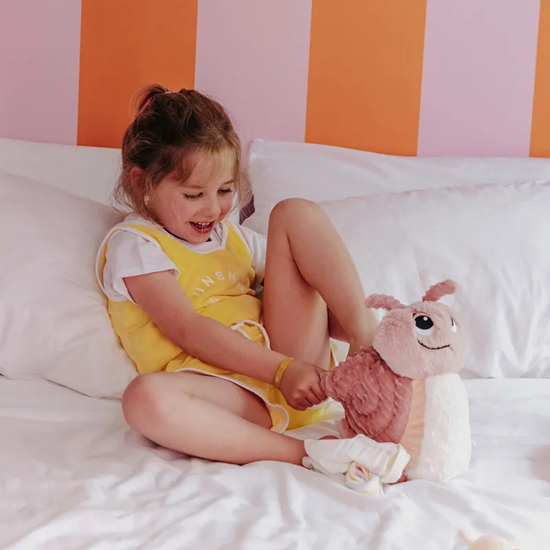 Les Ptipotos Speedou The Snail Kuscheltier - Pink