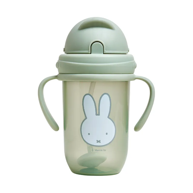 Koko Strohhalmbecher mit Henkeln - Miffy - 260 ml - Green