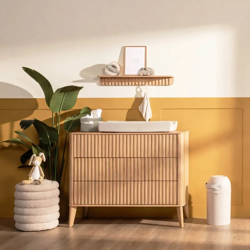 Kidsmill Tune Babyzimmer mit Latten – Eiche