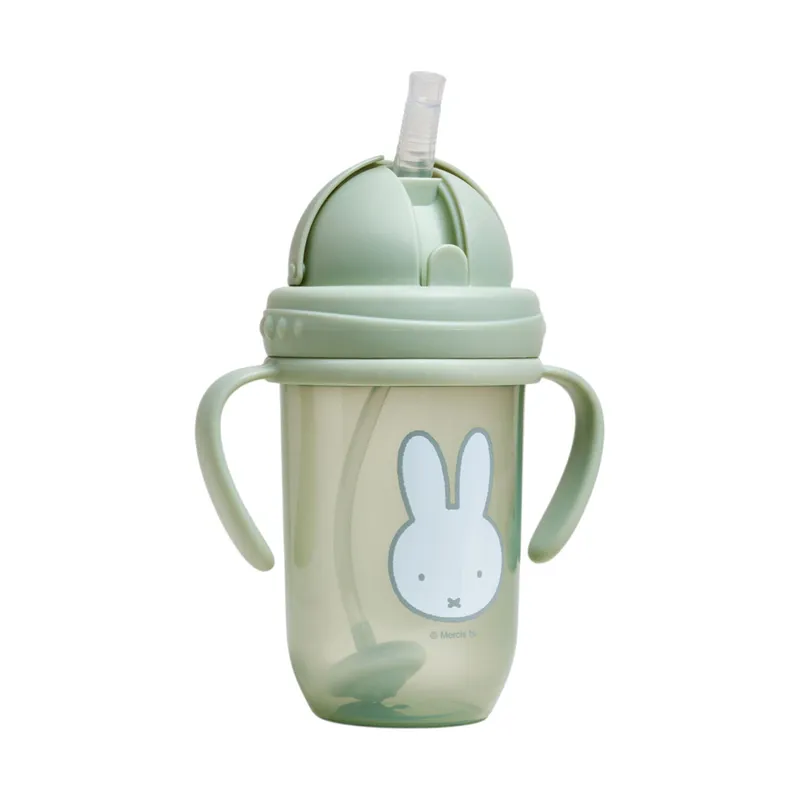 Koko Strohhalmbecher mit Henkeln - Miffy - 260 ml - Green