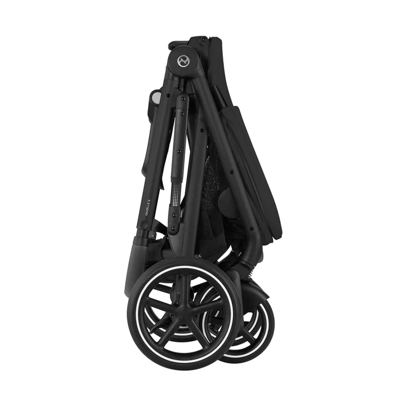 Cybex Gazelle S Kinderwagen Black - Moon Black 