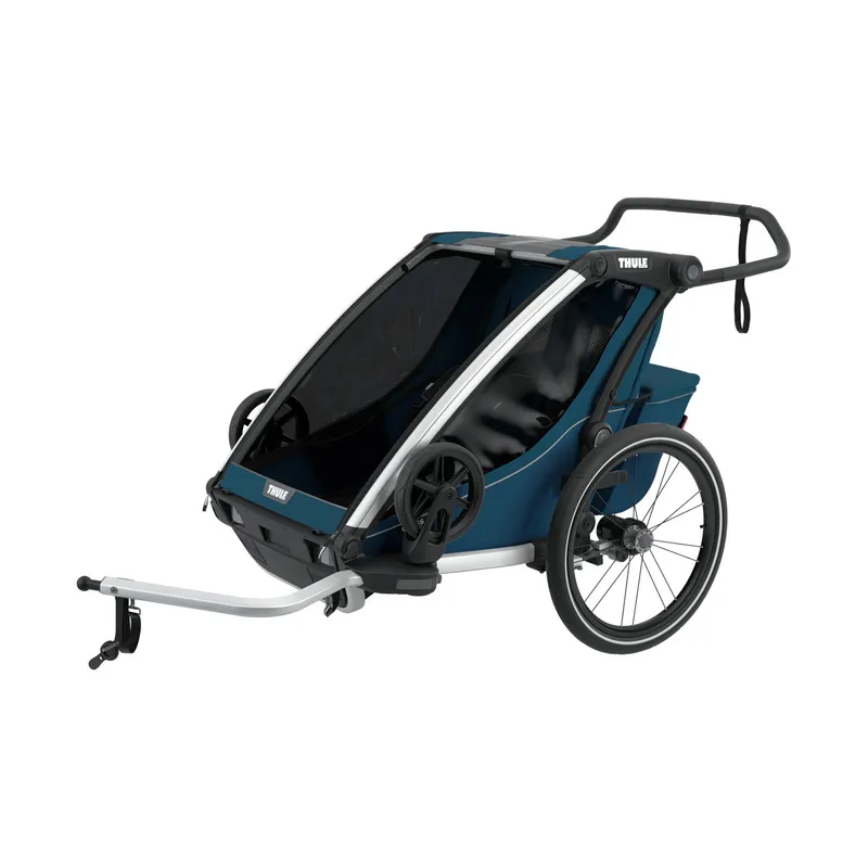 Thule Chariot Cross 2 Fahrradanhänger Majolica Blue