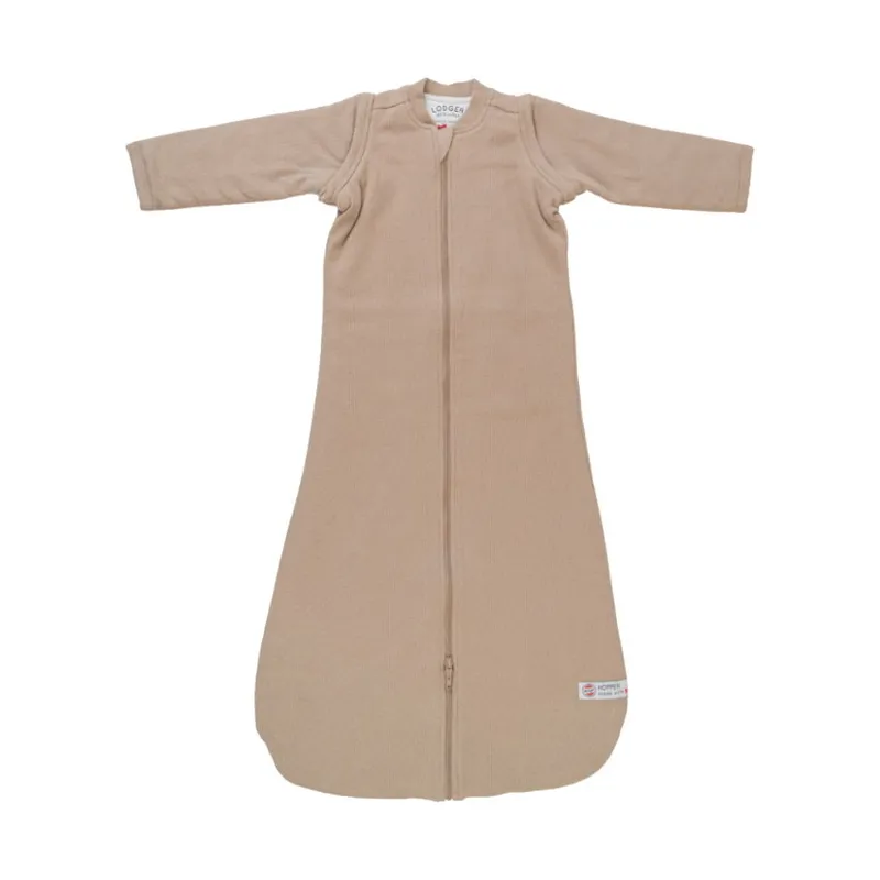 Lodger Hopper Nomad Rib Schlafsack - Gr. 86-98 - Beige