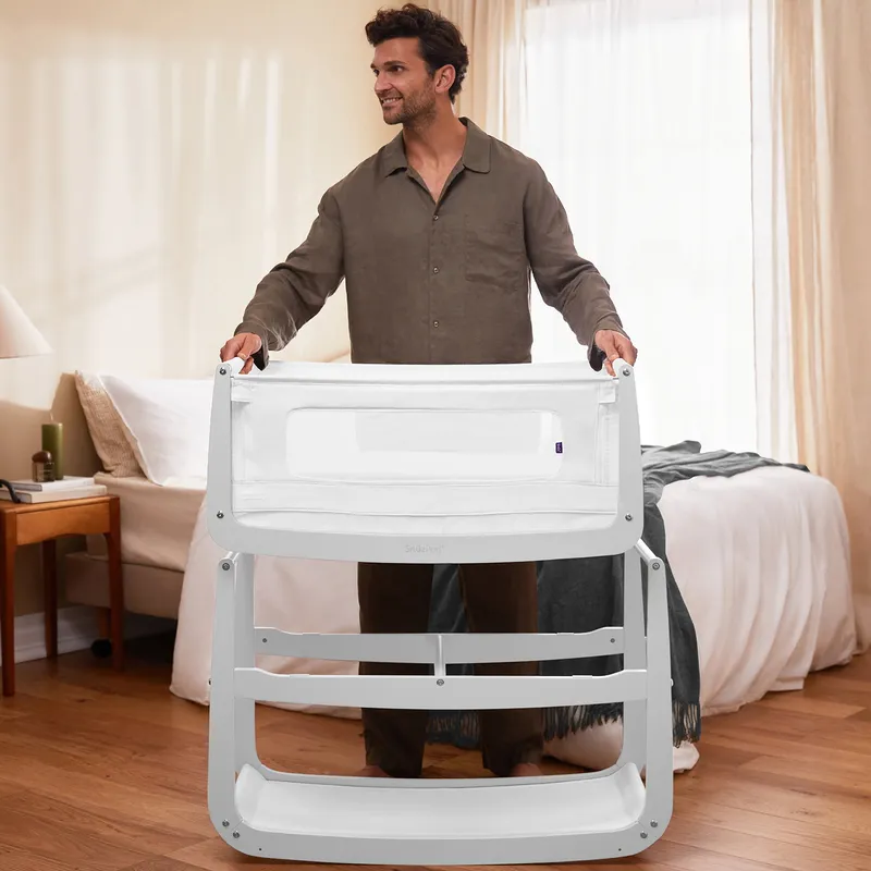 SnuzPod 4 Co-Sleeper Haze Grey