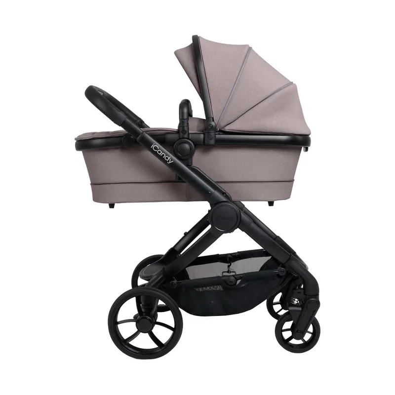 iCandy Peach 7 Kinderwagen 2-in-1  – Essential Bundle – Porcini Black
