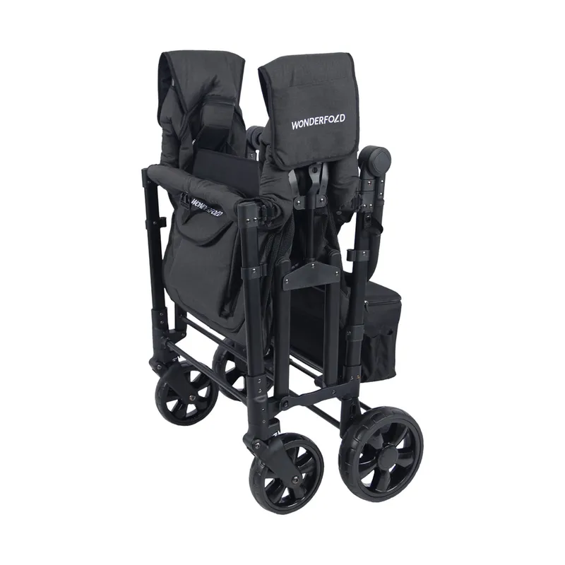 WonderFold Bollerwagen W4 Elite - Volcano Black