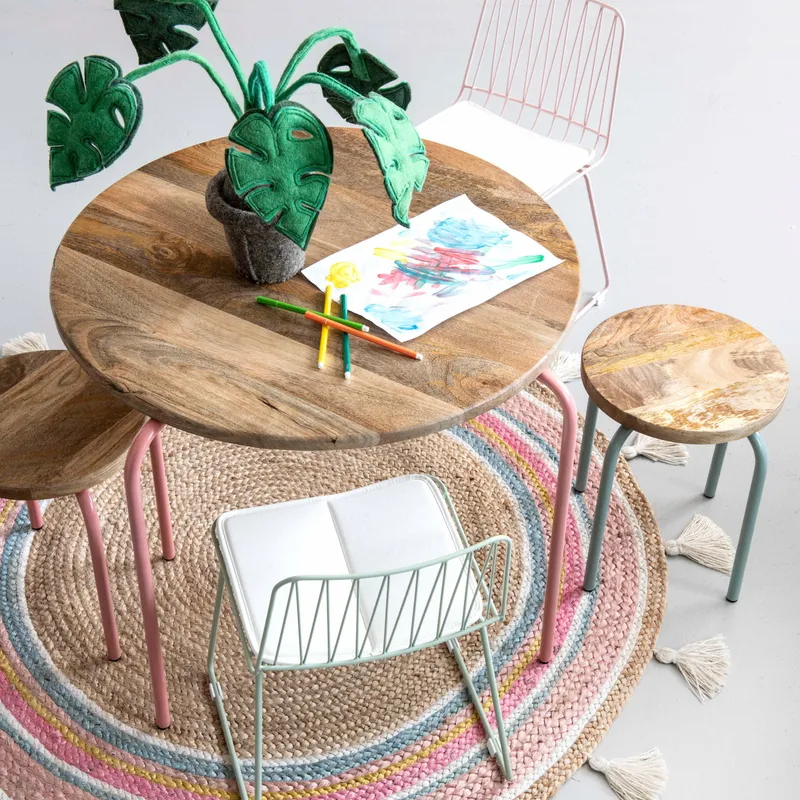 Kidsdepot Hippy Stuhl Metall Meergrün