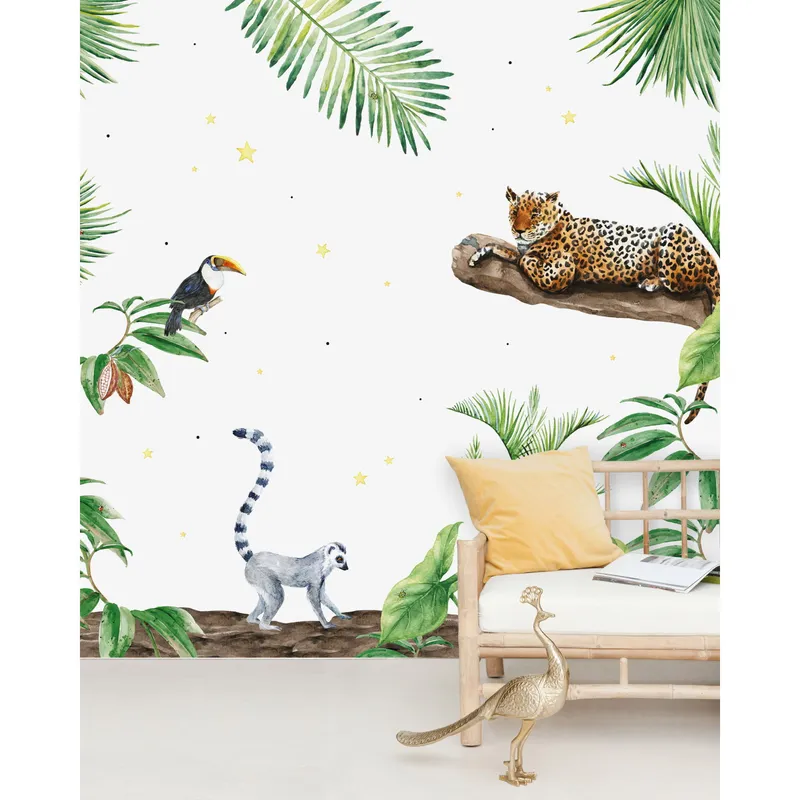 Creative Lab Amsterdam Jungle Tiger Tapete 300 x 280 cm