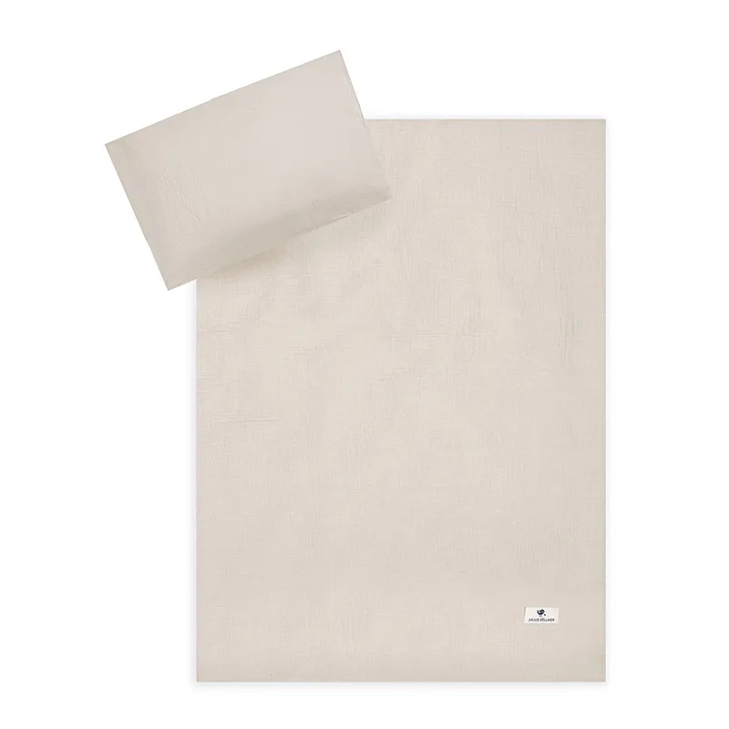 Julius Zöllner Muslin Bettwäsche - Sand - 100×135 + 40×60 cm