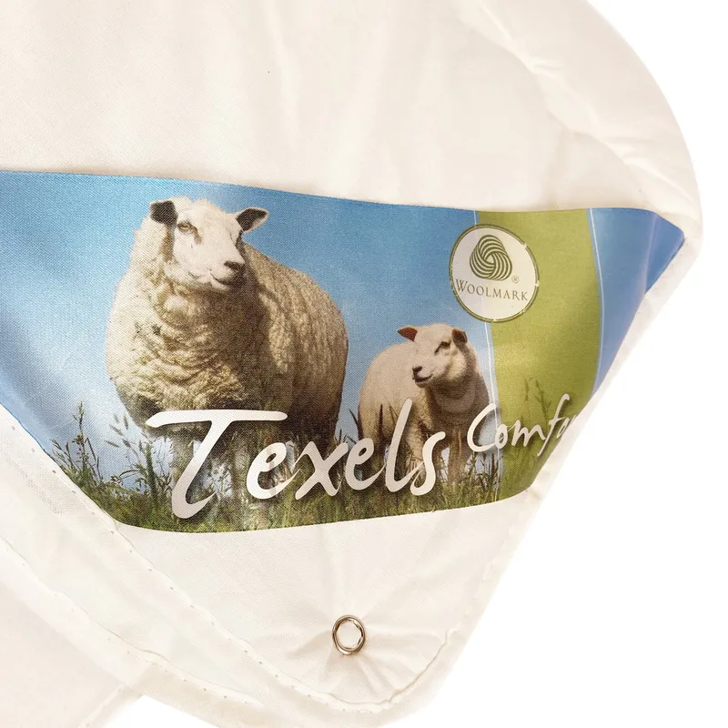 Timzo Texels Comfort All-Season Bettdecke - Wolle - 200x200 cm