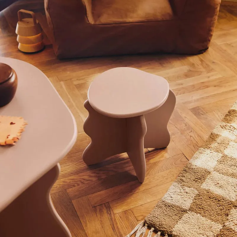 Ferm Living Hocker - Slope Stool - Rose