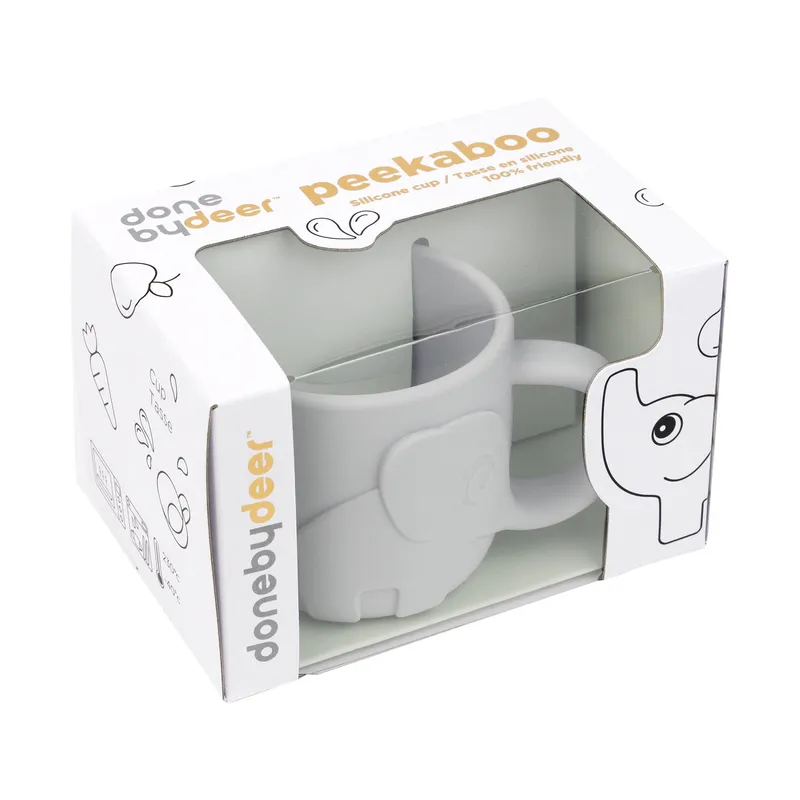 Done by Deer Peekaboo Elphee Becher Grey