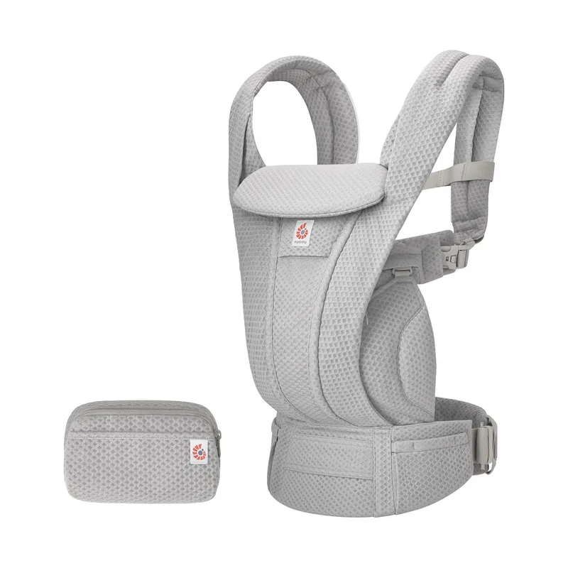 Ergobaby Omni Deluxe Mesh Babytrage - Pearl Grey