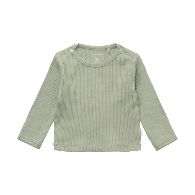 Noppies Langarmshirt – Größe 44 – Iceberg Green