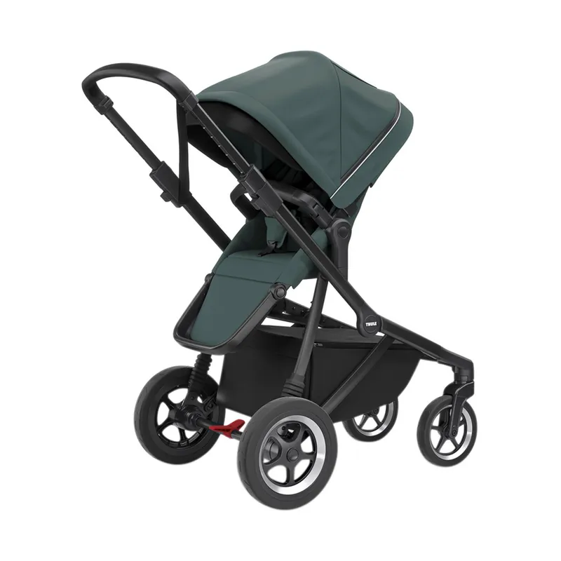 Thule Sleek Kinderwagen Mallard Green On Black 