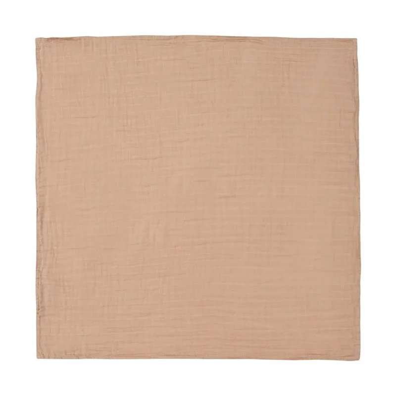 Jollein Hydrophiles Tuch - Klein - 4 Stück - 70 x 70 cm - Biscuit/Ivory