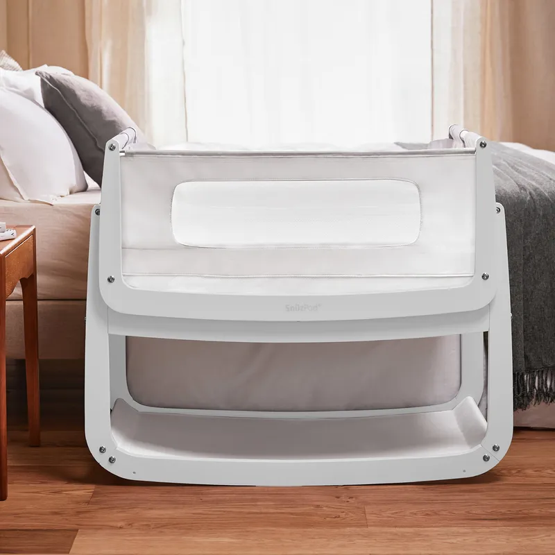 SnuzPod 4 Co-Sleeper Haze Grey