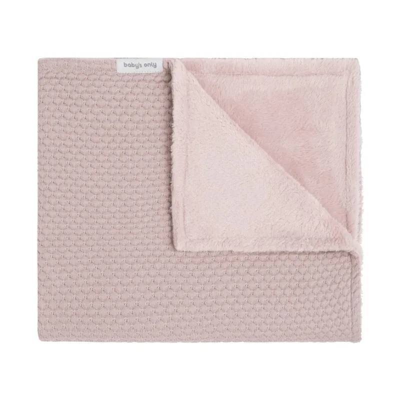 Baby’s Only Sky Teddy Babydecke Old Pink 70 x 95 cm
