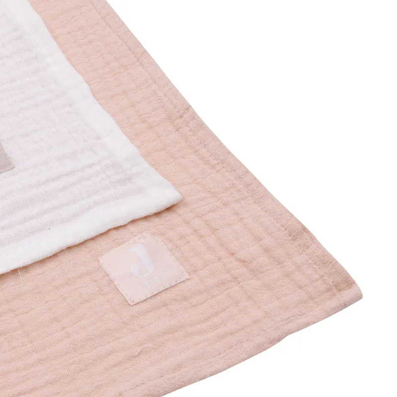 Jollein Miffy Hydrophiles Tuch – 115 x 115 cm – Wild Rose / Ivory – 2 Stück