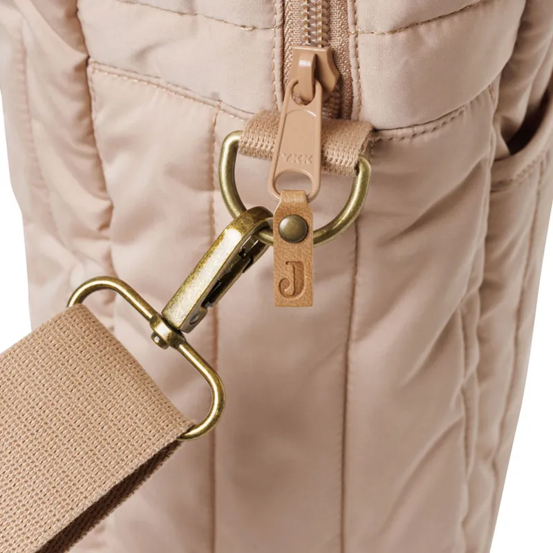 Jollein Moos Puffed Wickeltasche - Biscuit