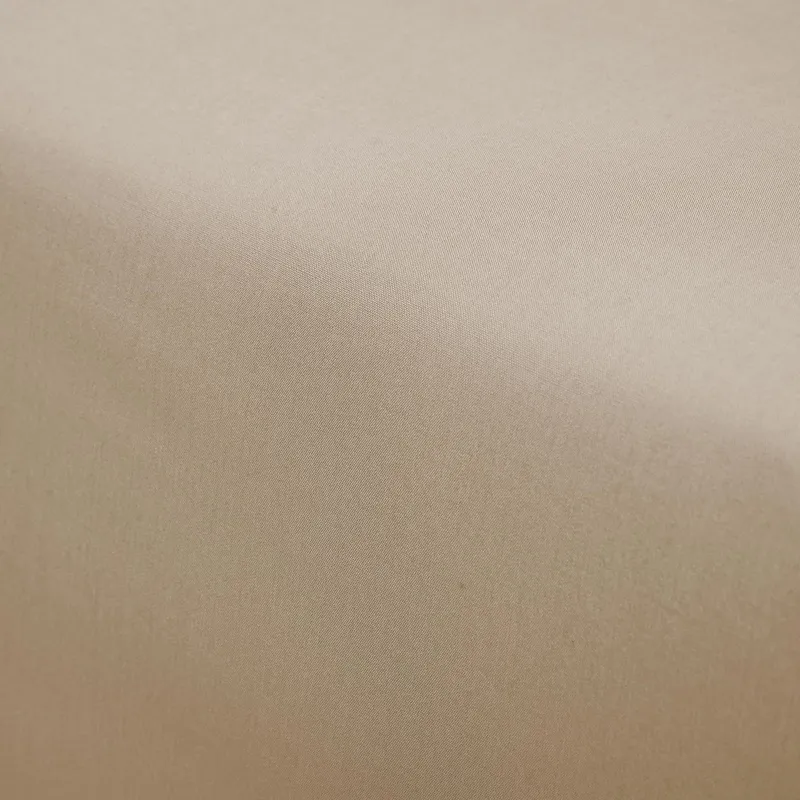 Essenza Home Premium Spannbettlaken - 90 x 220 cm - Percale - Cement