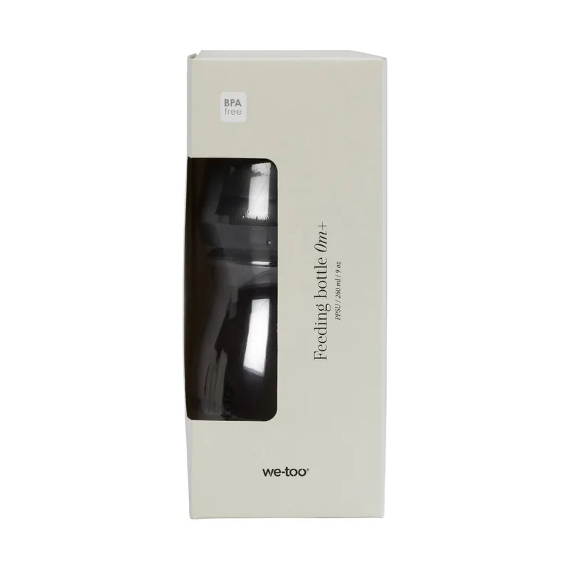 We-Too Standardfläschchen - 260 ml - Black