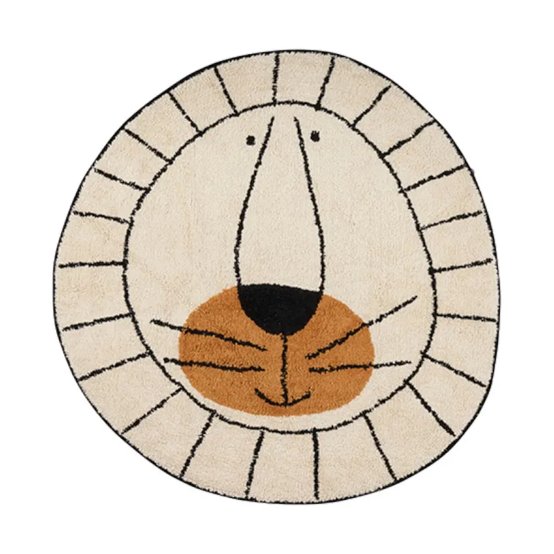 Tapis Petit Rug Lion natural 100x100 (RND)cm TC1064