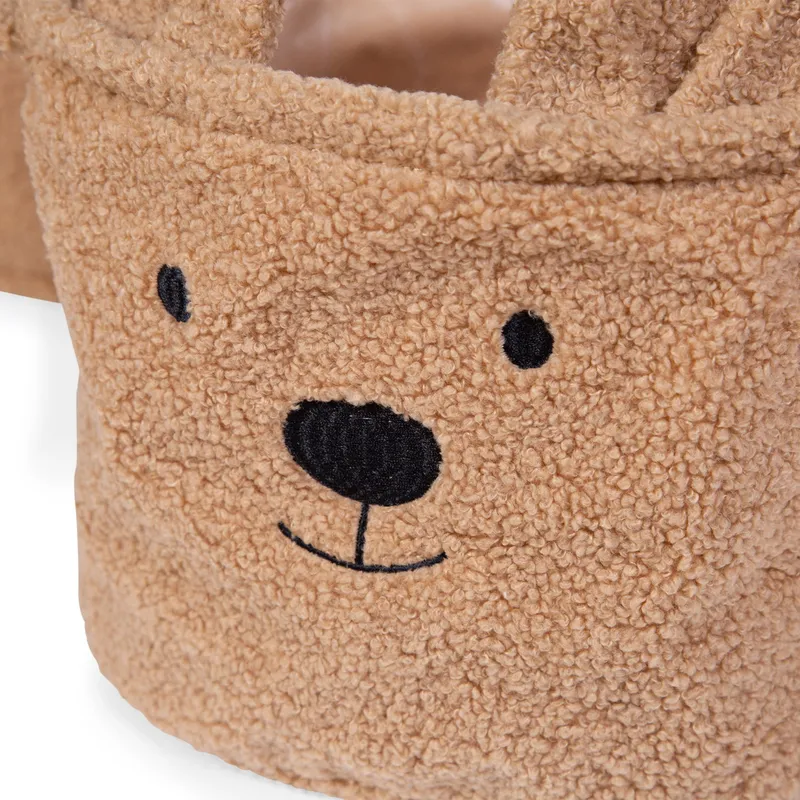 Childhome Teddy Aufbewahrungskorb - 40 x 40 cm – Braun
