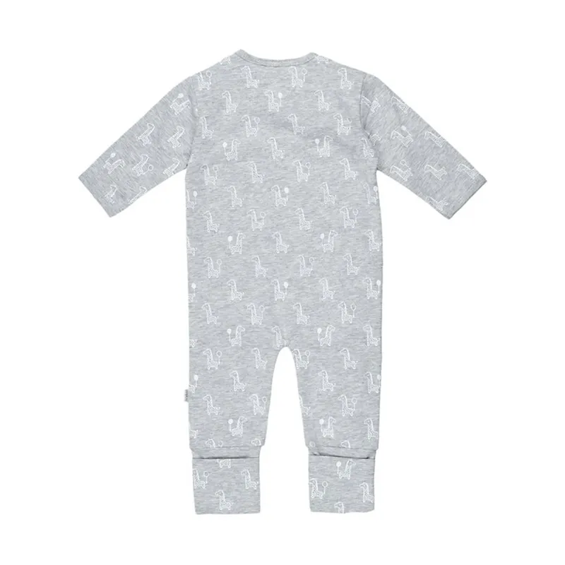 Feetje Giraffe Strampelanzug Grey Melange Gr. 62