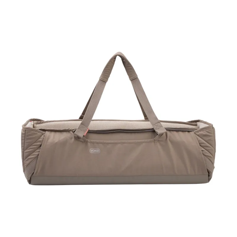 Voksi Carry Me tragbares Babynestchen - Walnut Leaf
