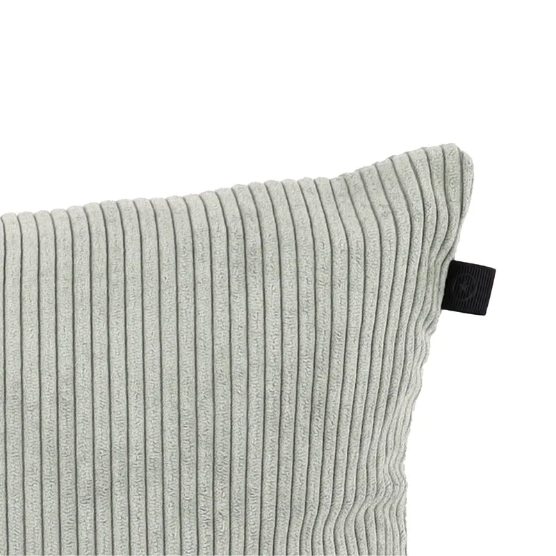 Overseas Ripp Kissen - 45 x 45 cm - Soft Green
