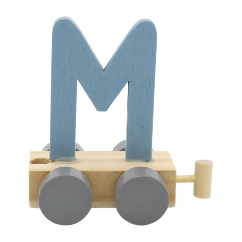 Charl's Toys Buchstabe Zug M Blau
