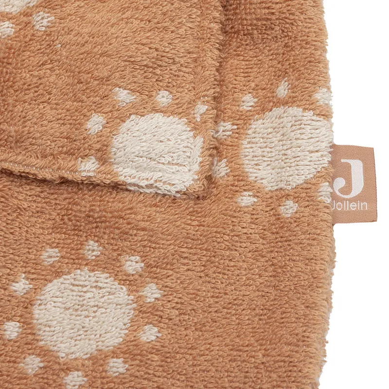 Jollein Frottee-Bademantel – Jacquard Sun – 1–2 Jahre