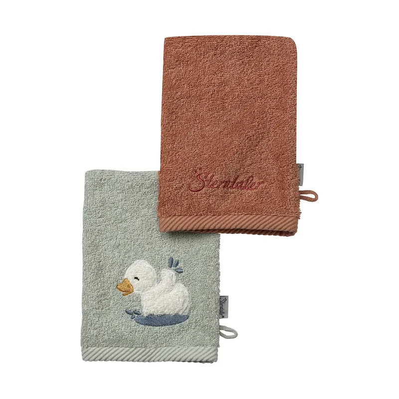 Sterntaler Waschlappen – Edda Ente – 2er-Set