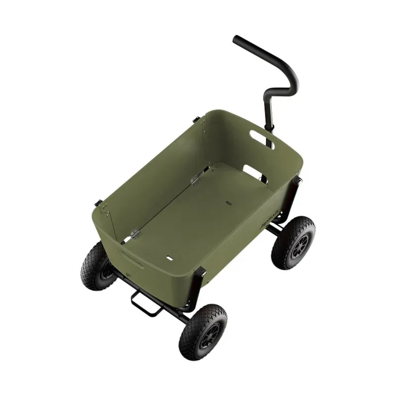 Jipfish Faltbarer Bollerwagen - Sturdy Green 