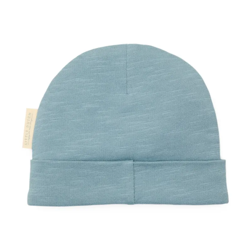 Little Dutch Babymütze – Little Farm – Größe 1 – Stone Blue