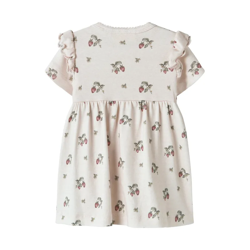 Lil' Atelier Kleid - Strawberry - Größe 74 - Morganite