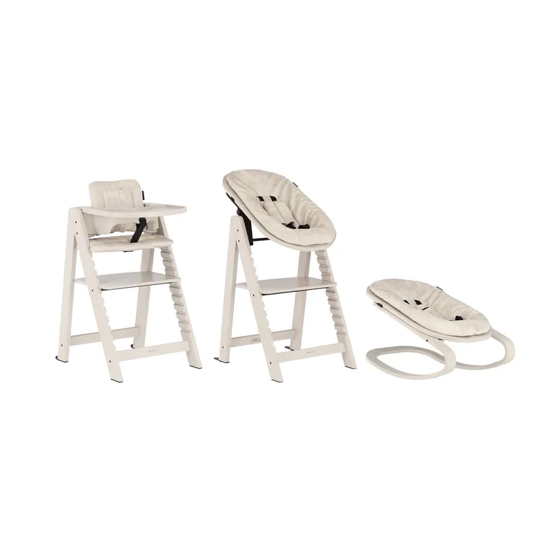 Kidsmill Up! Hochstuhl Buchenholz Komplettset - 0 Mte+ / 6 Mte+