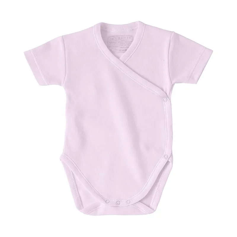 Rapife Wickelbody Kurzarm Pink Gr. 56