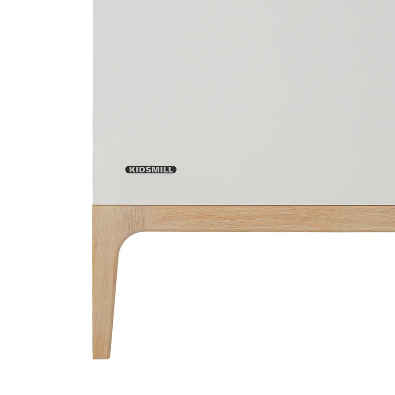 Kidsmill Intense II Kommode- Mattweiß / Eiche