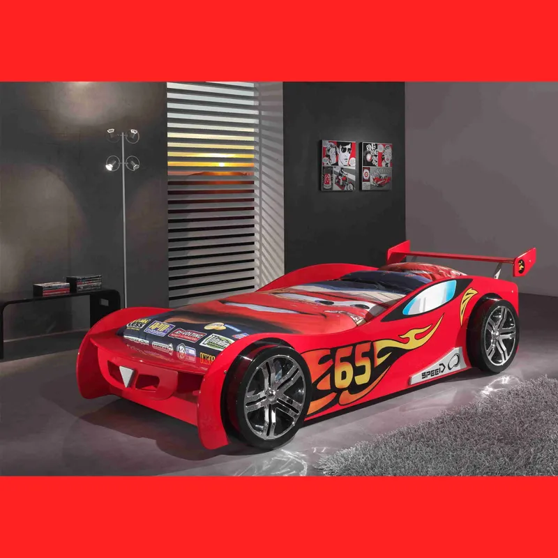 Vipack Lemans Autobett Rot 90 x 200 cm