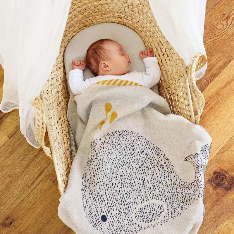 Lässig Little Water Babydecke Wal